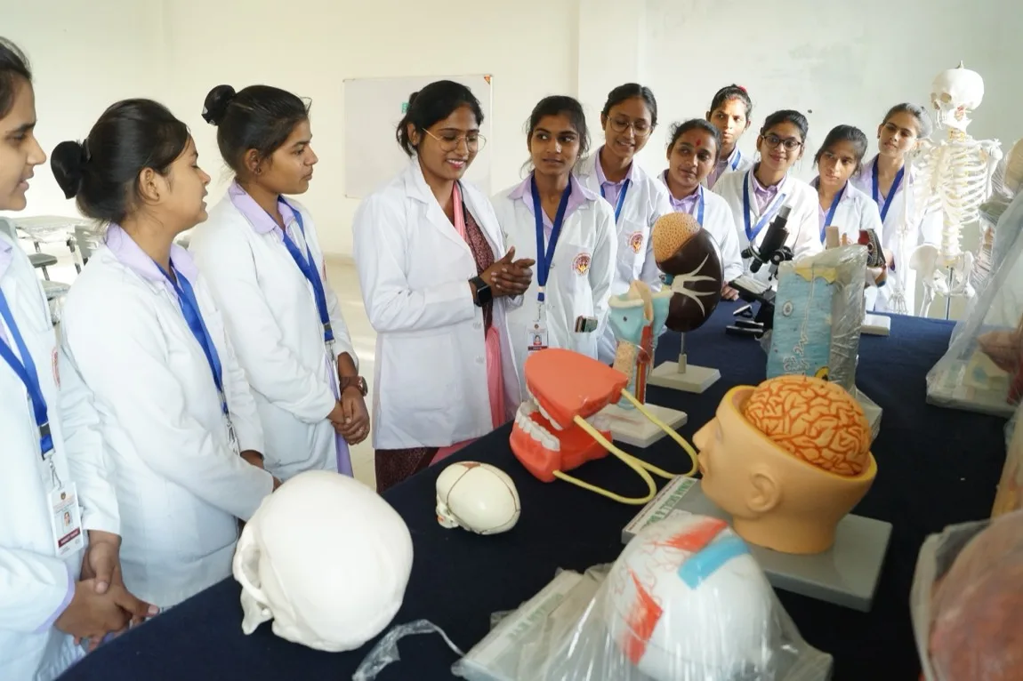 Anatomy lab at Divine College of Medical Sciences Haridwar