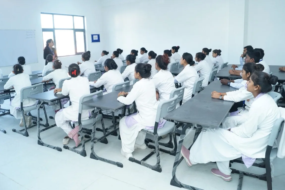 Modern classrooms at Divine College of Medical Sciences Haridwar