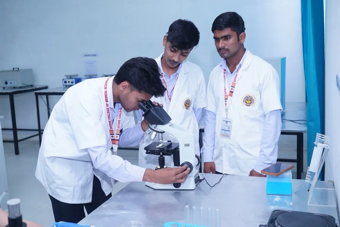Pathology lab at Divine College of Medical Sciences Haridwar