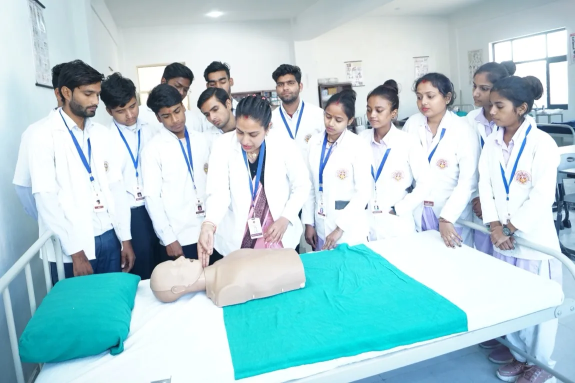 Clinical skills training at Divine College of Medical Sciences Haridwar