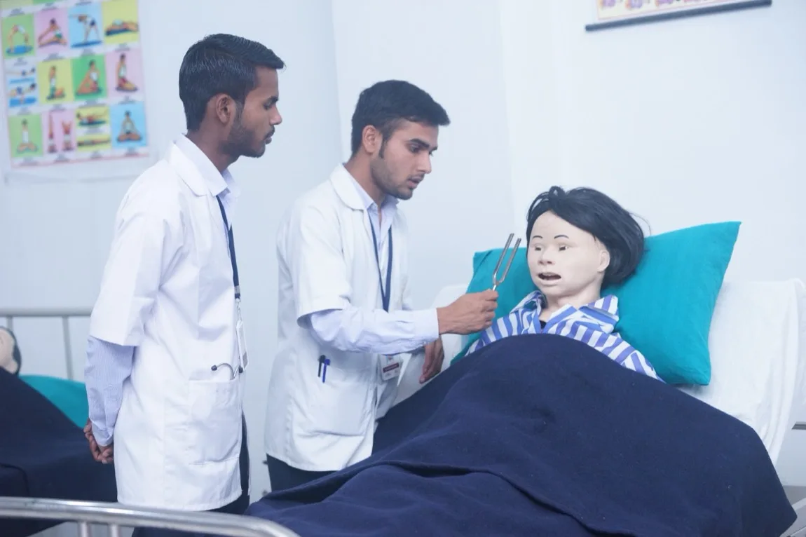 Hands-on practical at Divine College of Medical Sciences Haridwar
