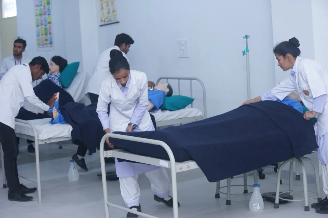 Ward practice at Divine College of Medical Sciences Haridwar